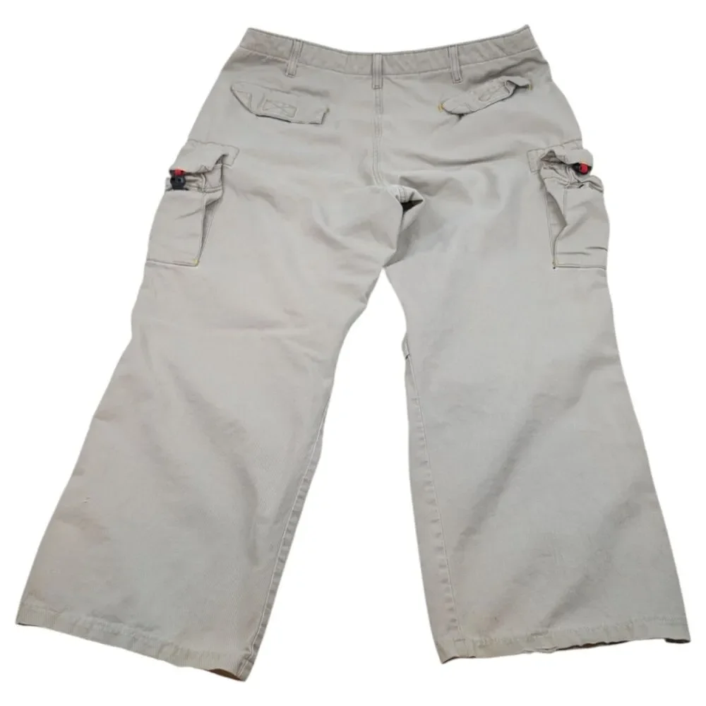 Vtg Polo Jeans Co Cargo Pants Mens 33X27 Ralph Lauren Military Style Paratrooper
